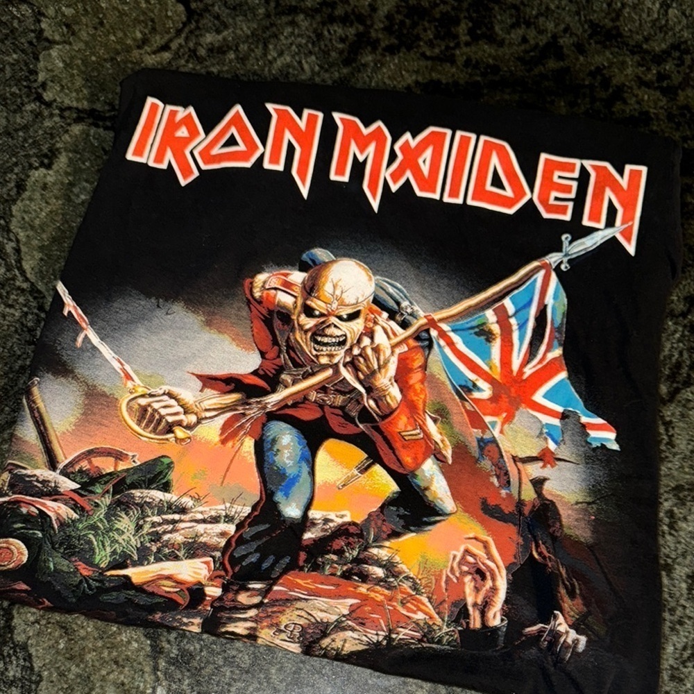 Iron Maiden Black Graphic Tee
